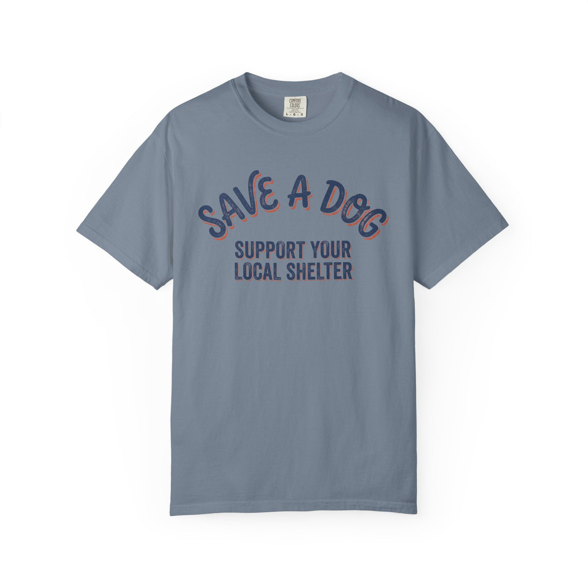 Save a Dog Support Your Local Shelter T-Shirt | Animal Rescue Tee