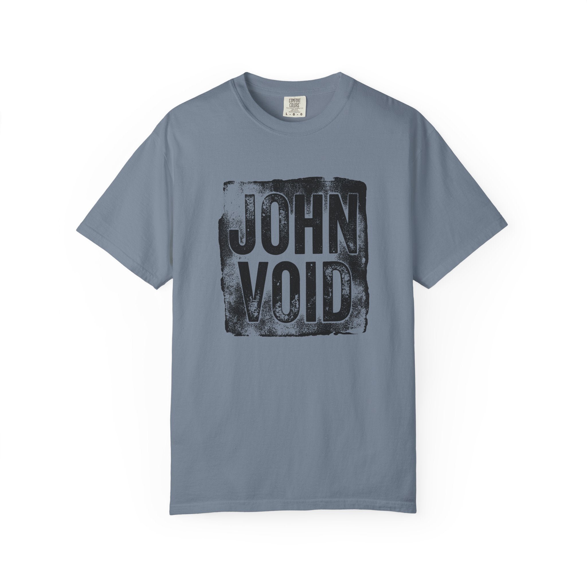 John Void distressed block logo T-shirt | grunge band tee