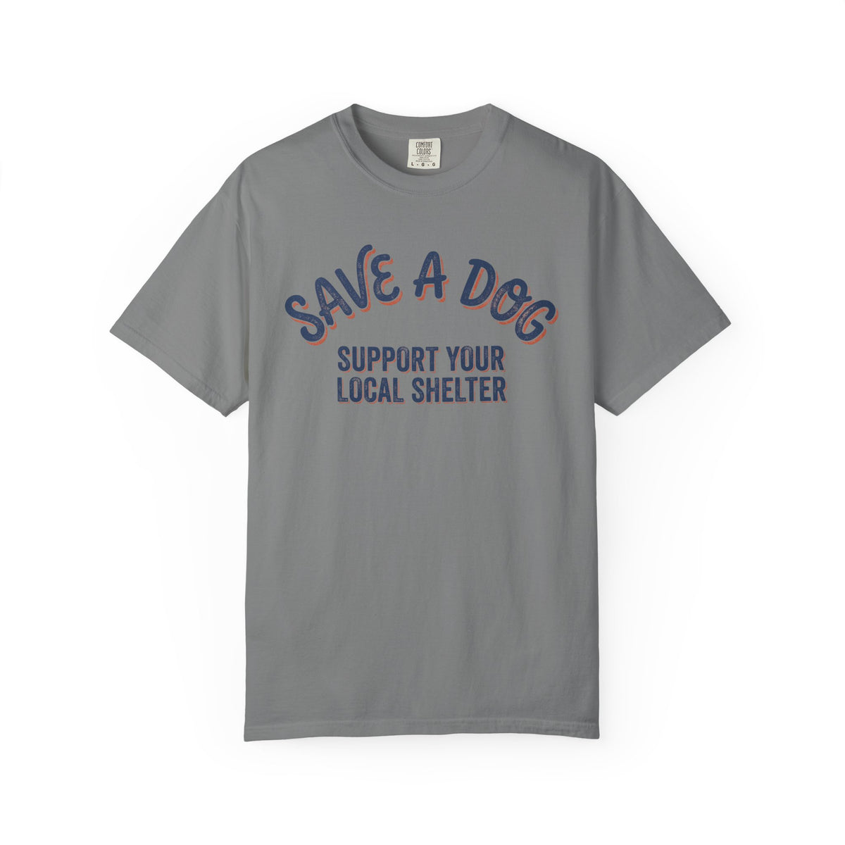 Save a Dog Support Your Local Shelter T-Shirt | Animal Rescue Tee