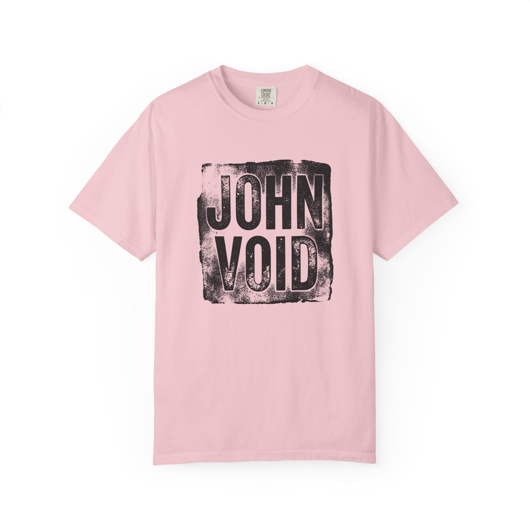 John Void distressed block logo T-shirt | grunge band tee