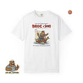 Broc & Sons Sailing Illustration T-Shirt, Retro Storybook Graphic Tee by John Void