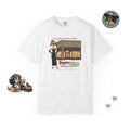Puppyrella Jewelry Store Illustration T-Shirt, Retro Storybook Graphic Tee by John Void