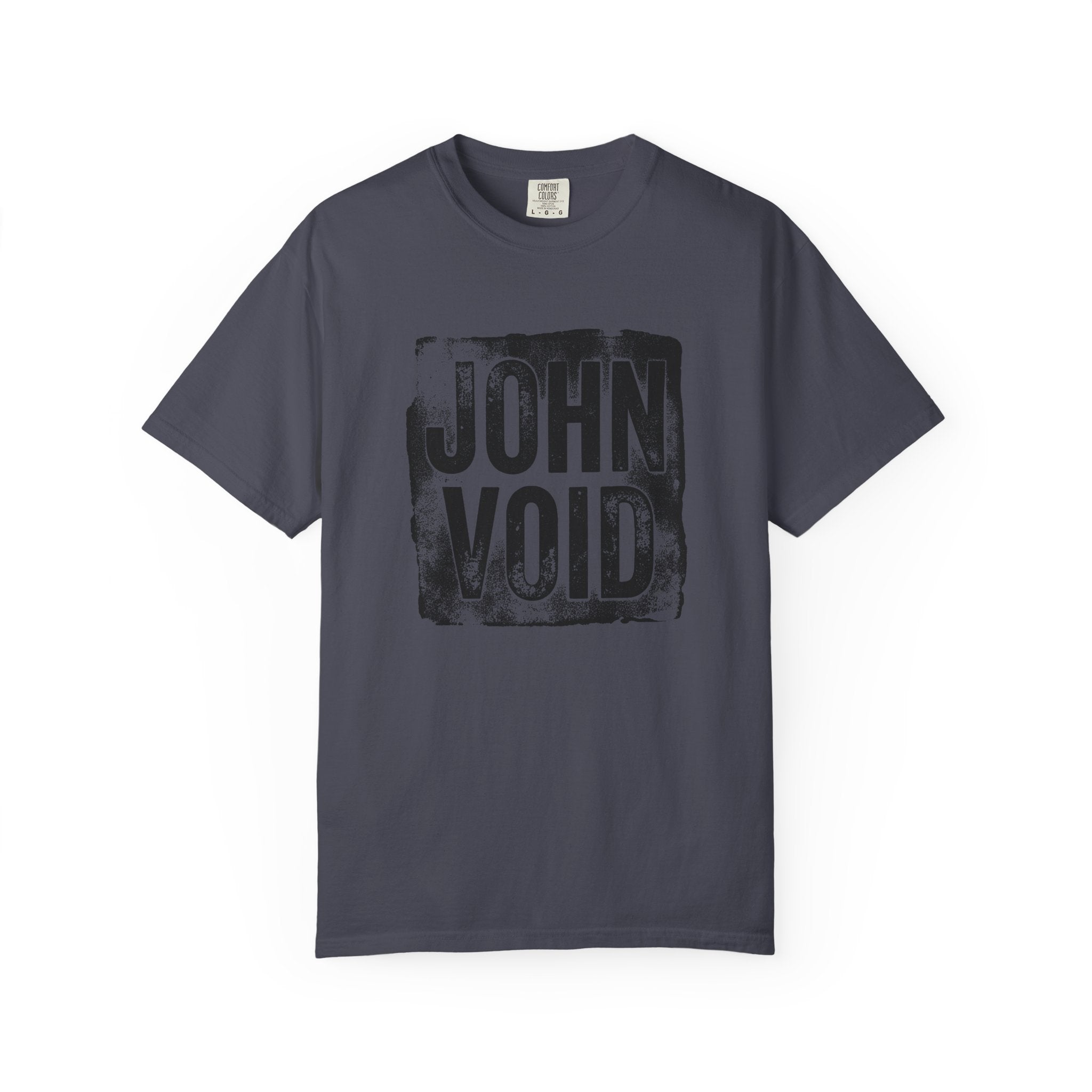 John Void distressed block logo T-shirt | grunge band tee